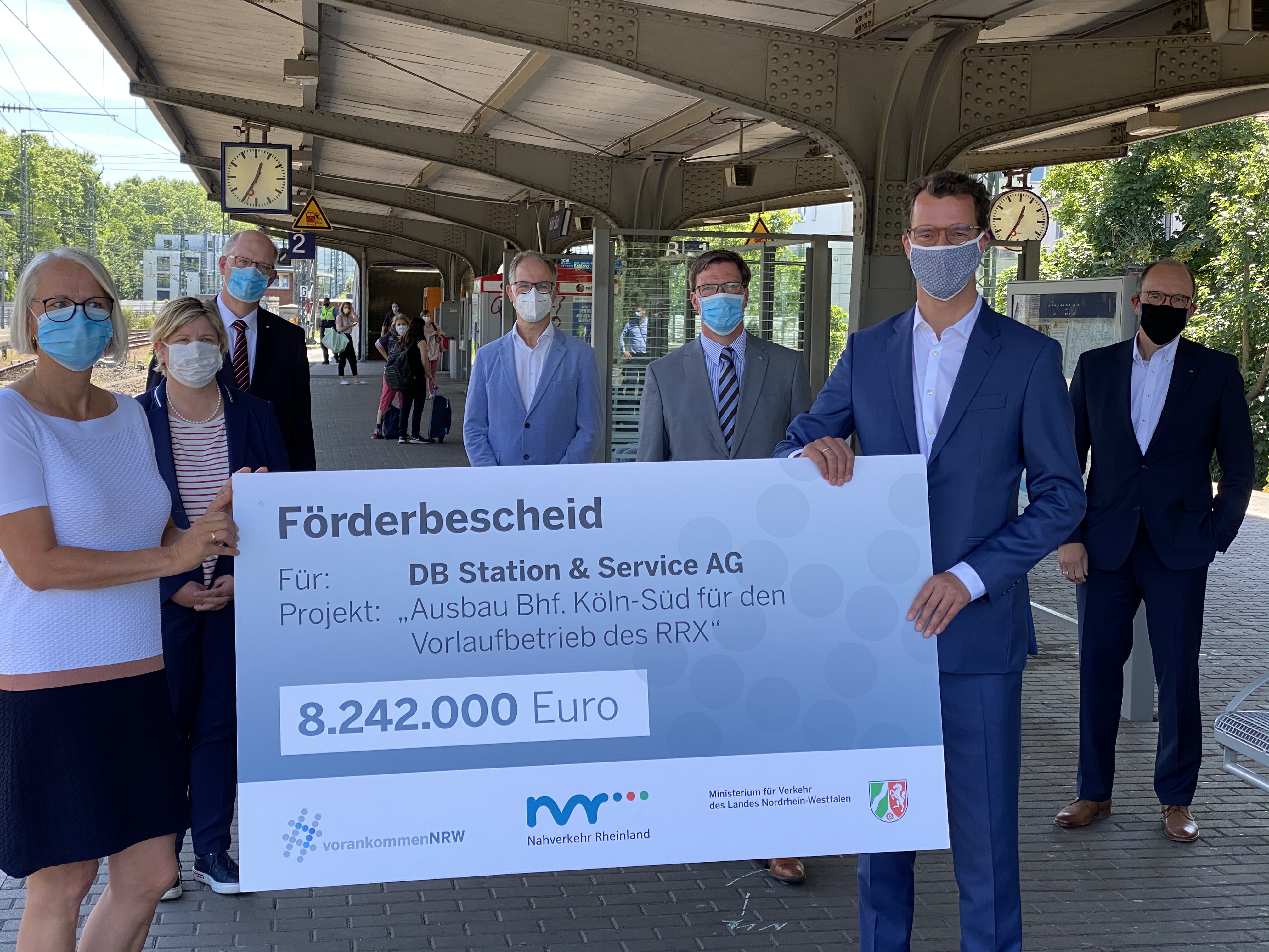 Bereit Fur Den Rrx Bahnhof Koln Sud Wird Barrierefrei Zuganglich Rheinisch Bergischer Kreis