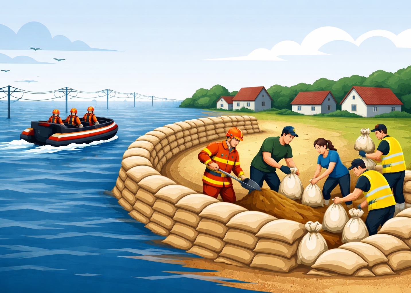 Starkregen und Überflutung – Gefahrenabwehr und Selbstschutz