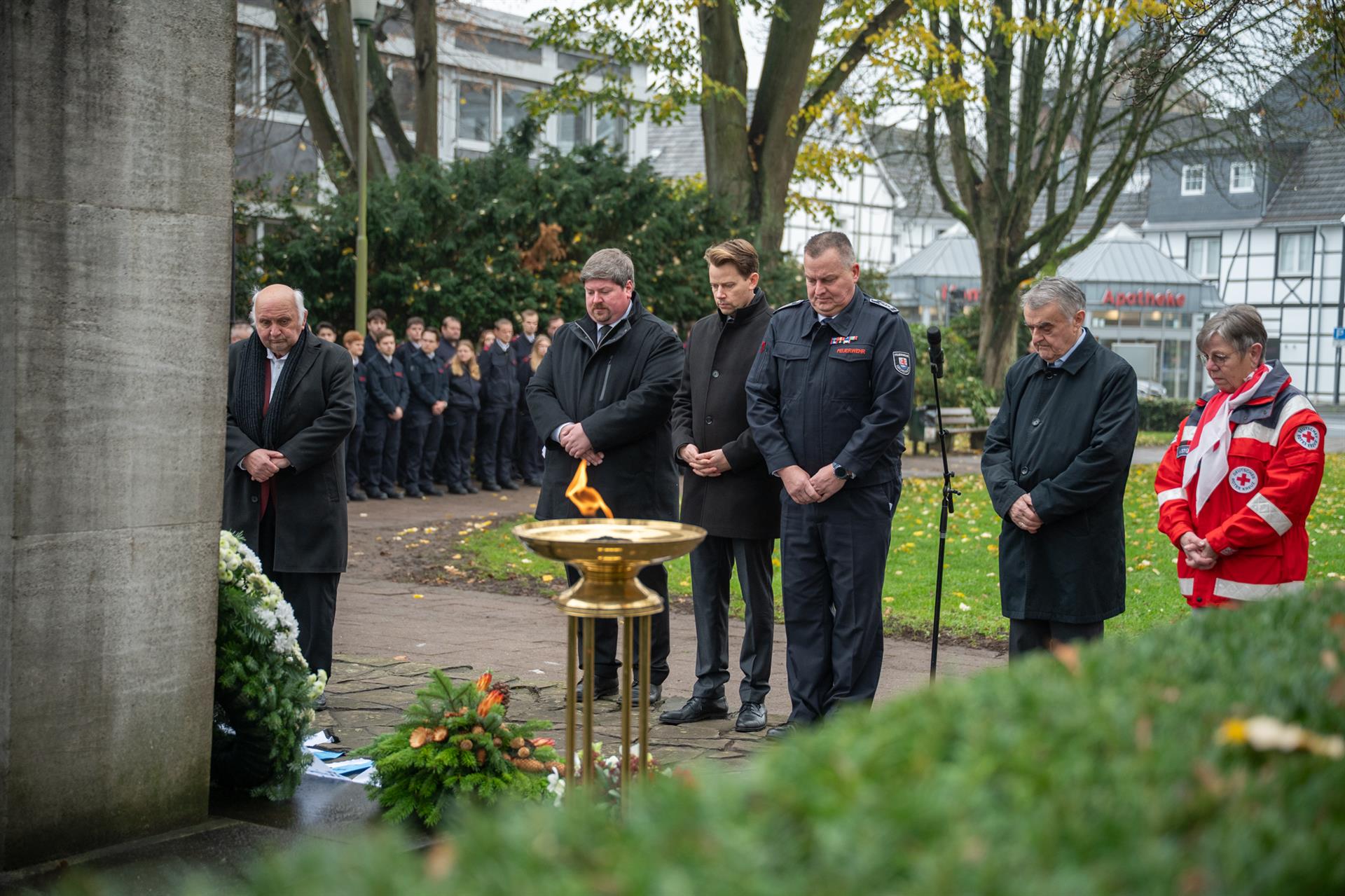  Mahnung zu Verantwortung, Versöhnung und Frieden – Zentrale Gedenkstunde zum Volkstrauertag des Kreises am Mahnmal im Leichlinger Stadtpark und auf dem Ehrenfriedhof in Leichlingen-Witzhelden