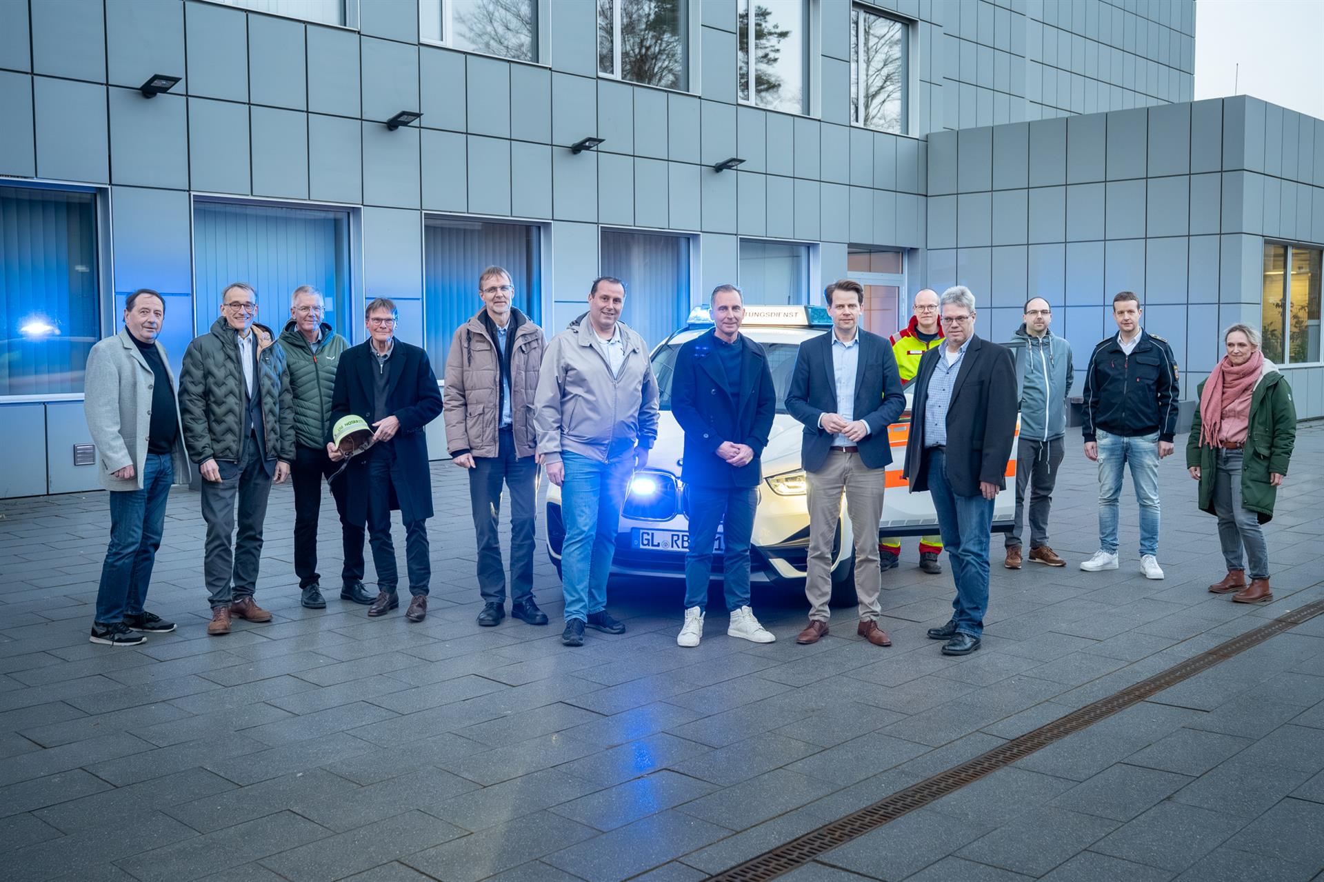 Besonderer Einsatz für den Rheinisch-Bergischen Kreis: Leitende Notärztinnen und Notärzte seit 30 Jahren im Dienst 