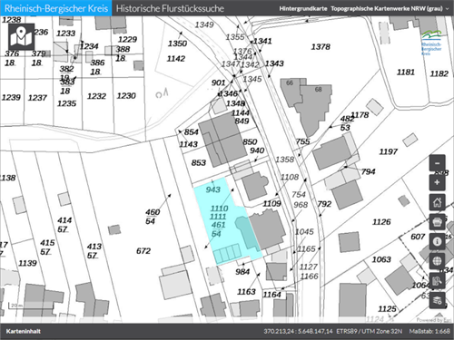 Historische Flurstückssuche